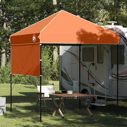 Tenda de Toldo Manual Laranja 194 x 194 x 251 cm tecido