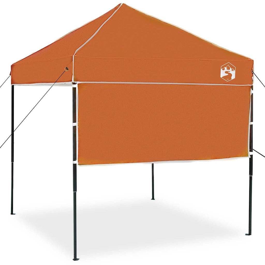 Tenda de Toldo Manual Laranja 194 x 194 x 251 cm tecido
