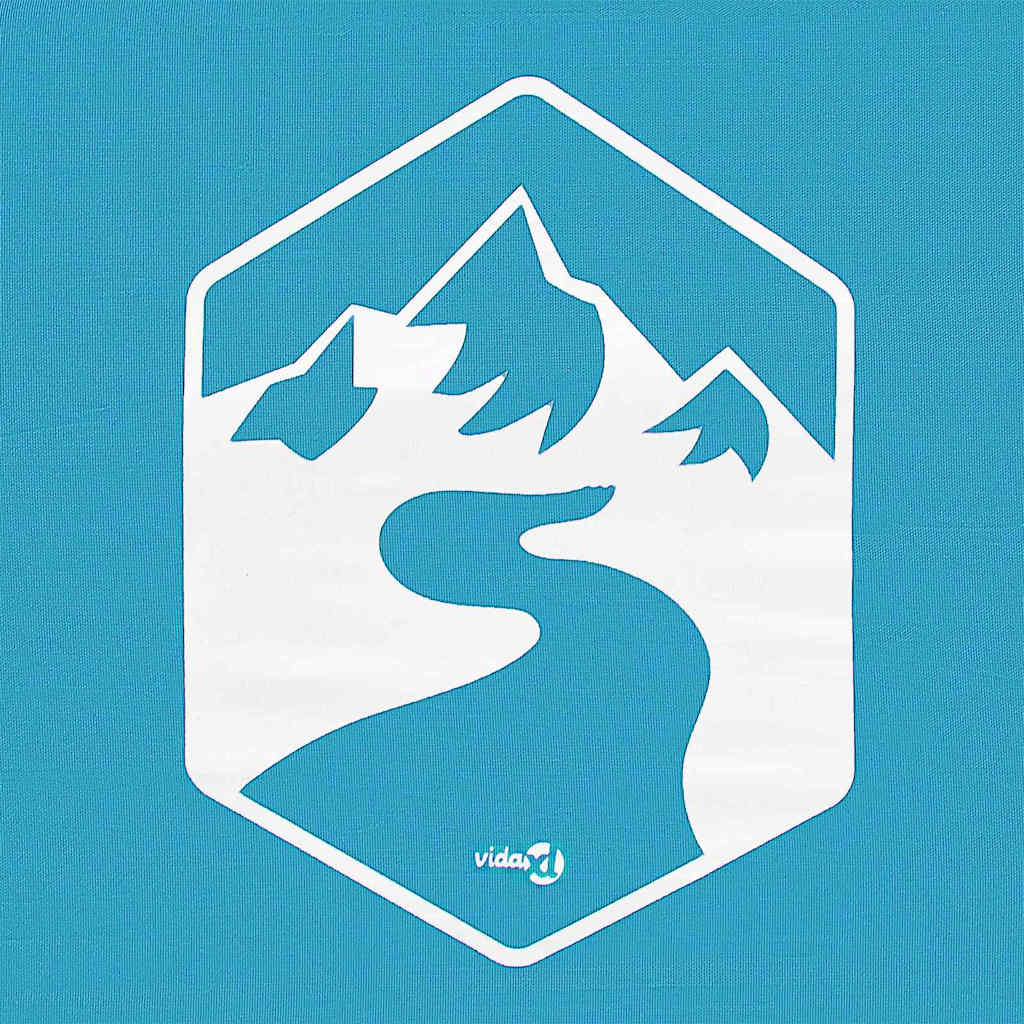 Tenda de Toldo Manual Azul 243 x 243 x 251 cm tecido