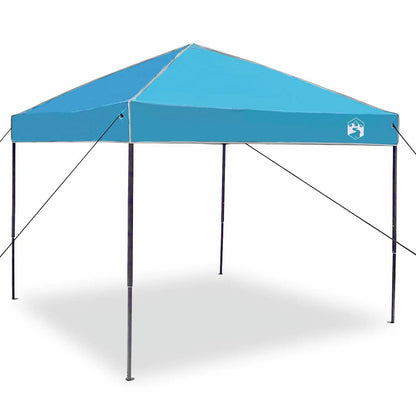 Tenda de Toldo Manual Azul 243 x 243 x 251 cm tecido