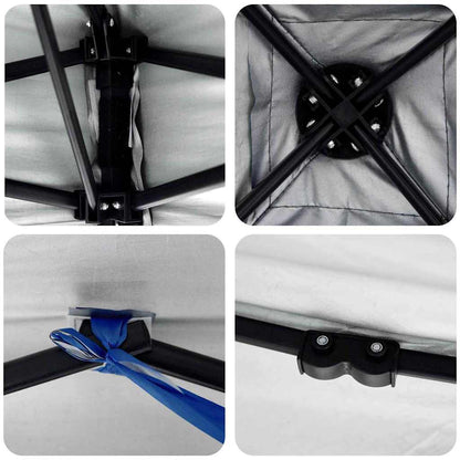 Tenda de Toldo Manual Verde 243 x 243 x 251 cm tecido