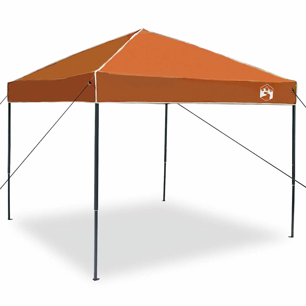 Tenda de Toldo Manual Laranja 243 x 243 x 251 cm tecido