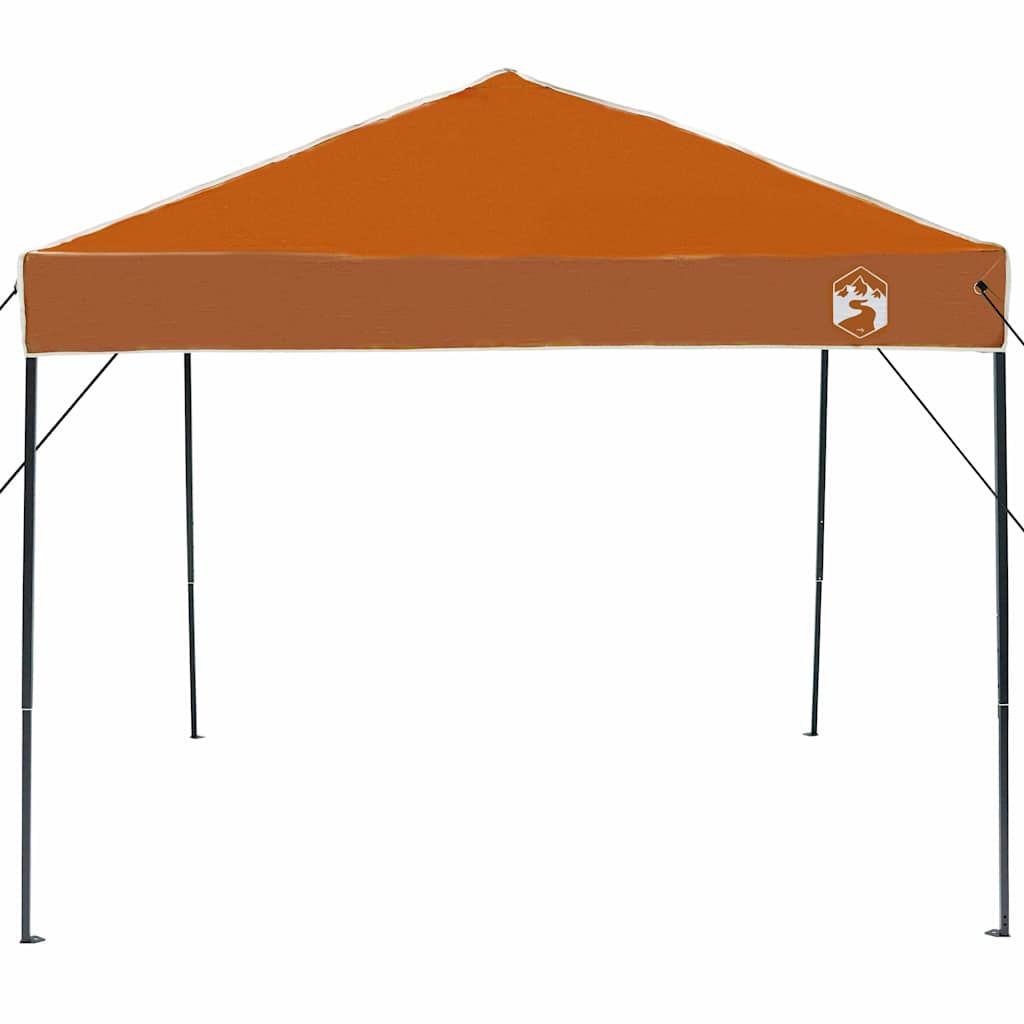 Tenda de Toldo Manual Laranja 243 x 243 x 251 cm tecido