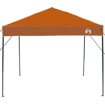 Tenda de Toldo Manual Laranja 243 x 243 x 251 cm tecido