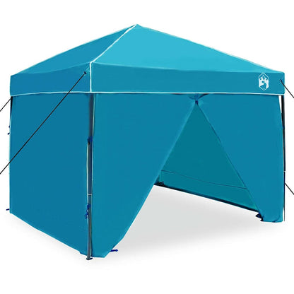 Tenda de Toldo Manual Azul 243 x 243 x 251 cm tecido