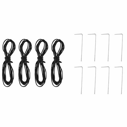 Tenda de Toldo Manual Laranja 243 x 243 x 251 cm tecido