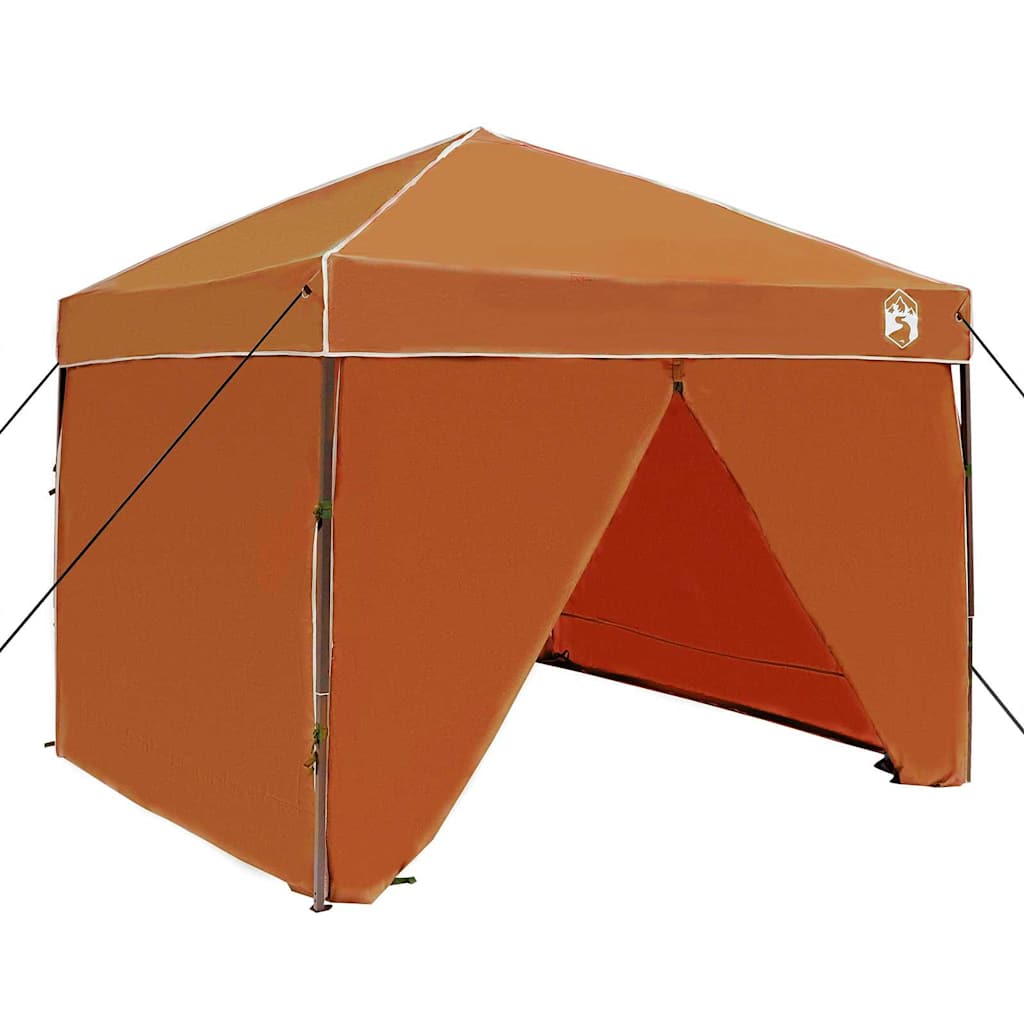 Tenda de Toldo Manual Laranja 243 x 243 x 251 cm tecido