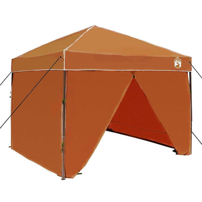 Tenda de Toldo Manual Laranja 243 x 243 x 251 cm tecido