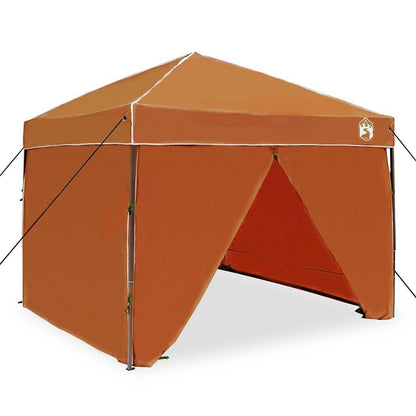 Tenda de Toldo Manual Laranja 243 x 243 x 251 cm tecido