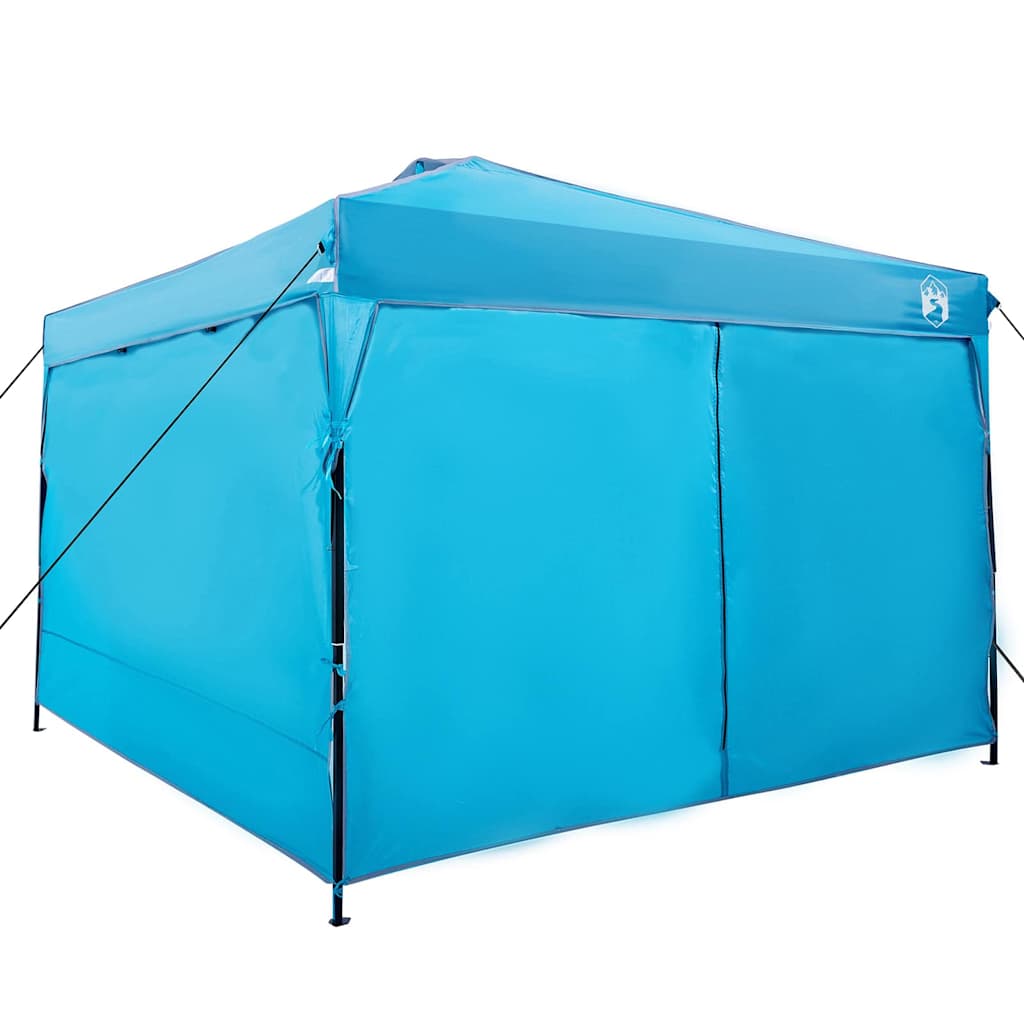 Tenda de Toldo Manual Azul 290 x 290 x 251 cm tecido