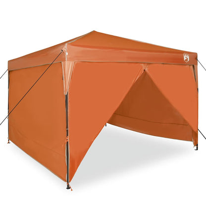 Tenda de Toldo Manual Laranja 290 x 290 x 251 cm tecido