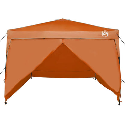 Tenda de Toldo Manual Laranja 290 x 290 x 251 cm tecido