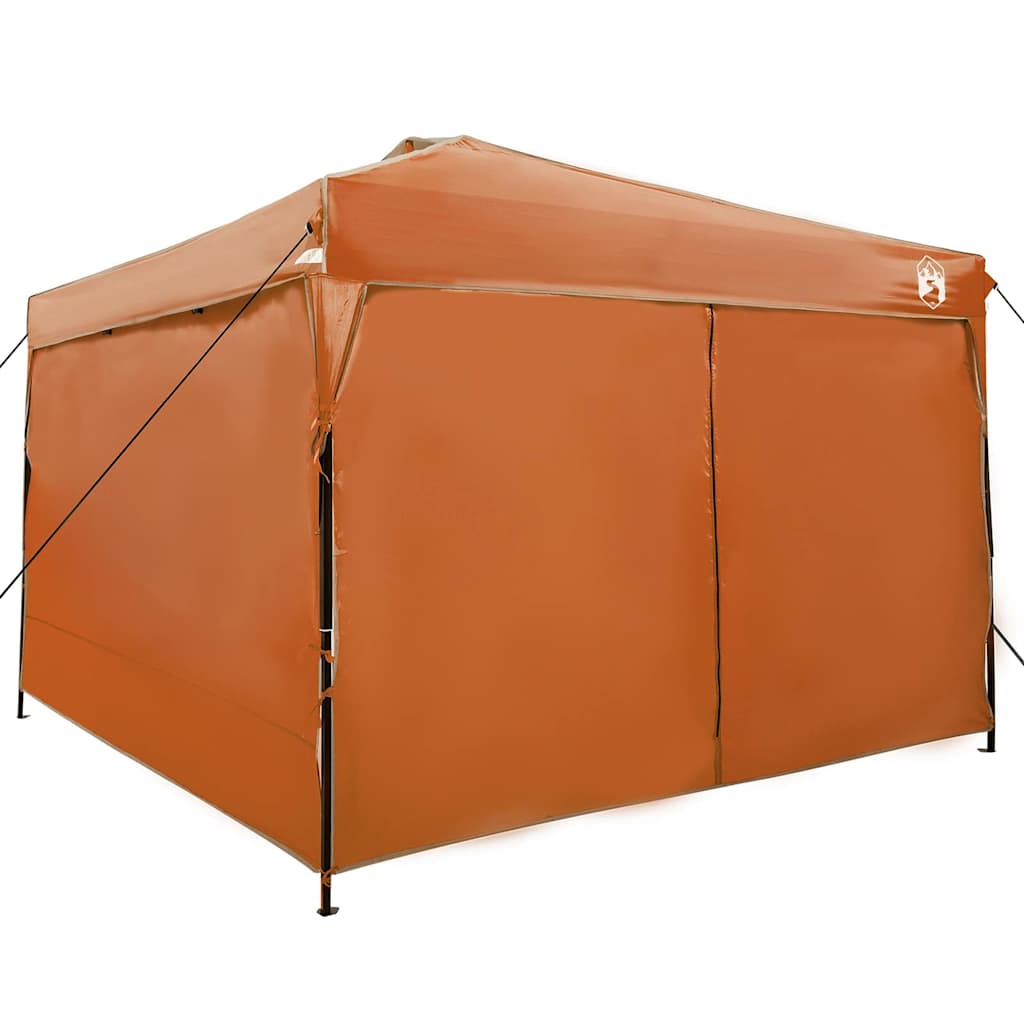 Tenda de Toldo Manual Laranja 290 x 290 x 251 cm tecido