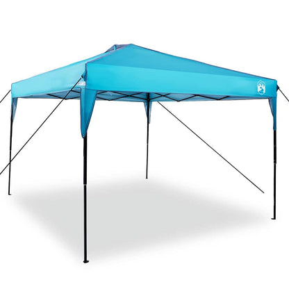 Tenda de Toldo Manual Azul 290 x 290 x 251 cm tecido