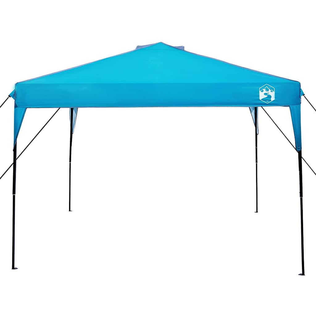 Tenda de Toldo Manual Azul 290 x 290 x 251 cm tecido