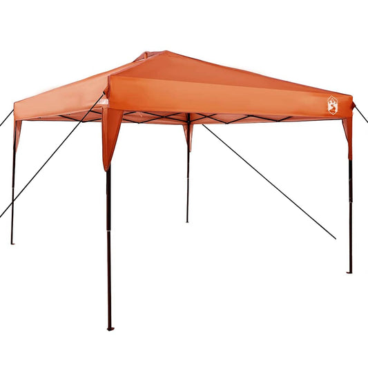 Tenda de Toldo Manual Laranja 290 x 290 x 251 cm tecido