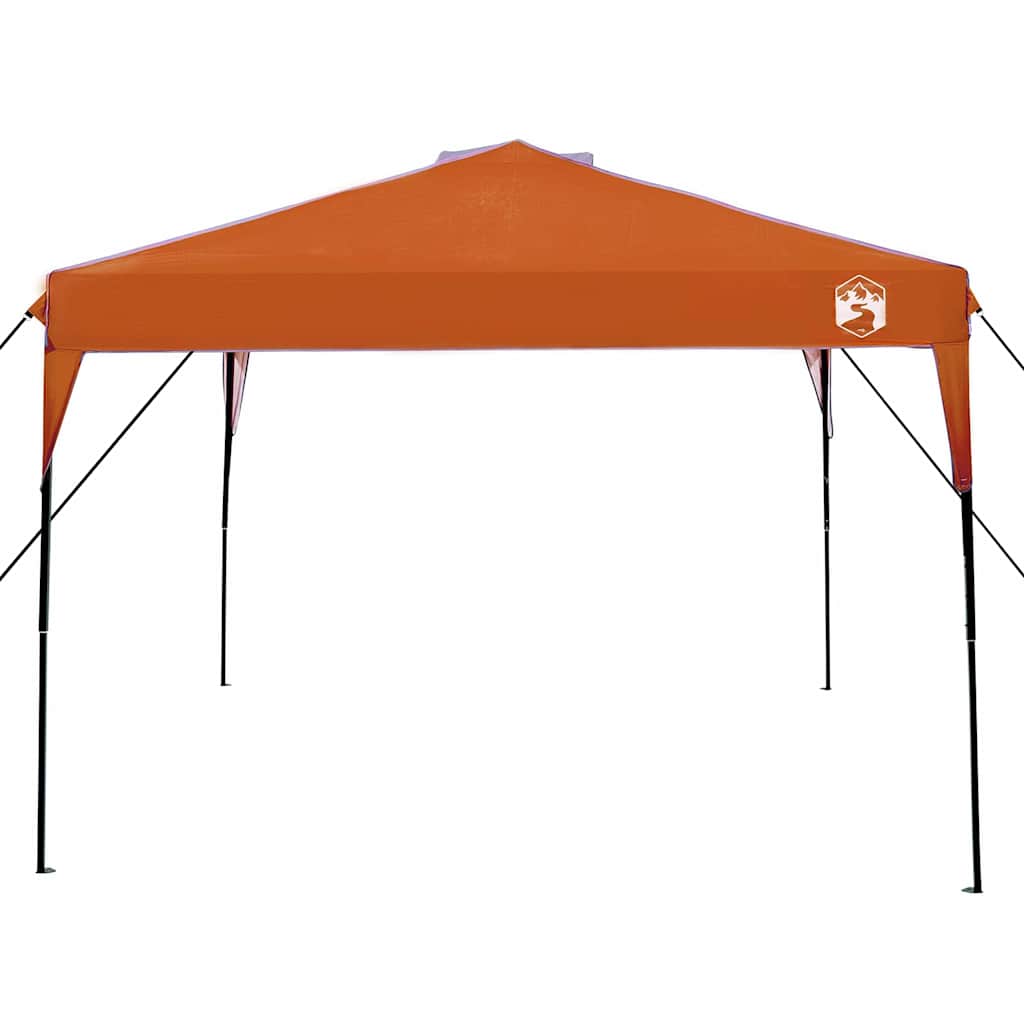 Tenda de Toldo Manual Laranja 290 x 290 x 251 cm tecido