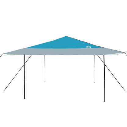 Tenda de Toldo Manual Azul 395 x 395 x 251 cm tecido