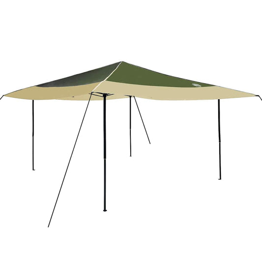 Tenda de Toldo Manual Verde 395 x 395 x 251 cm tecido