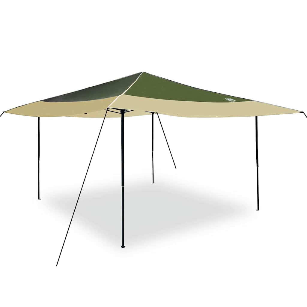 Tenda de Toldo Manual Verde 395 x 395 x 251 cm tecido