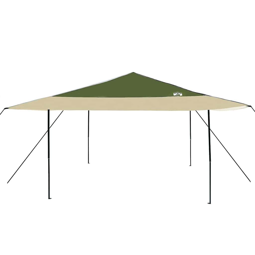 Tenda de Toldo Manual Verde 395 x 395 x 251 cm tecido
