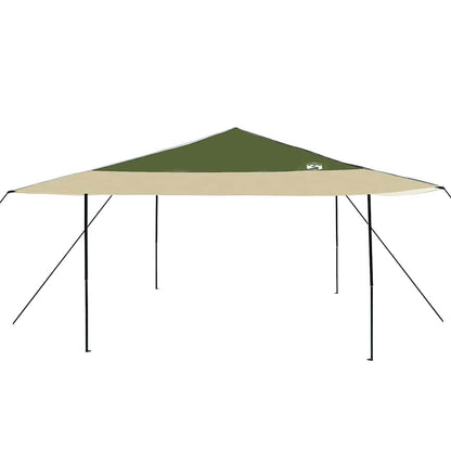 Tenda de Toldo Manual Verde 395 x 395 x 251 cm tecido