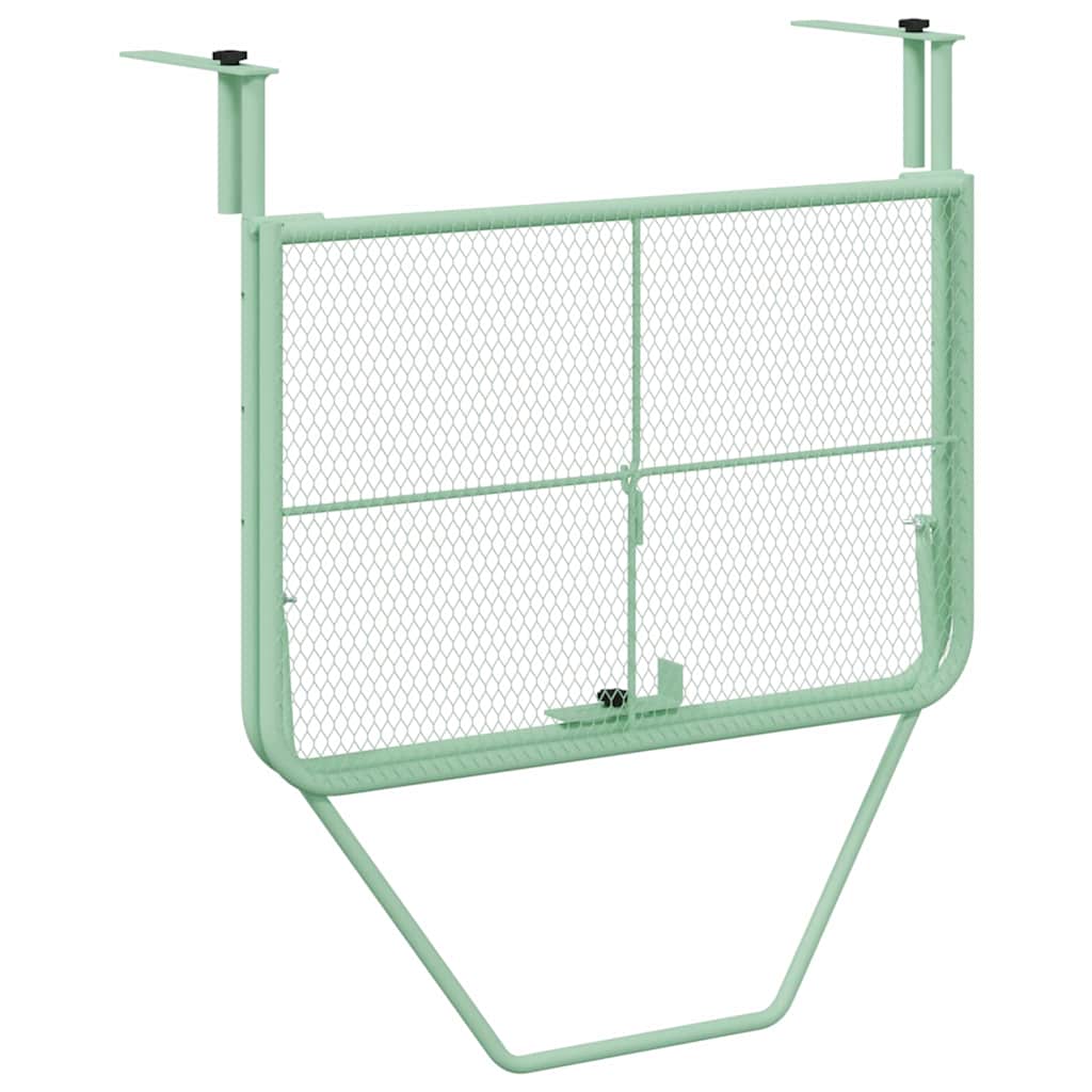 Mesa Suspensa para Varanda Verde Menta 60 x 39 x 65 cm Aço