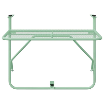 Mesa Suspensa para Varanda Verde Menta 60 x 39 x 65 cm Aço