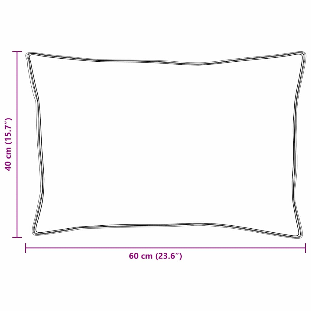 Almofada com travesseiro Branco 130gsm 100% algodão