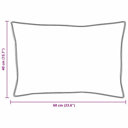 Almofada com travesseiro Branco 130gsm 100% algodão