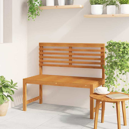 Banco de jardim Castanho 100 x 50 x 91cm