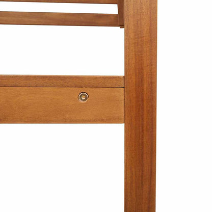 Cadeira de Jardim 2 pcs Castanho 50 x 50 x 91cm