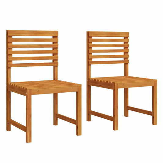 Cadeira de Jardim 2 pcs Castanho 50 x 50 x 91cm