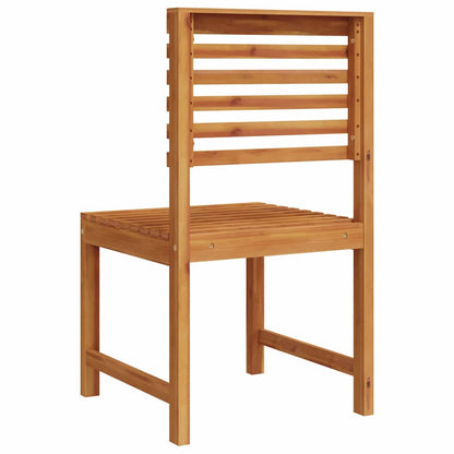 Cadeira de Jardim 2 pcs Castanho 50 x 50 x 91cm