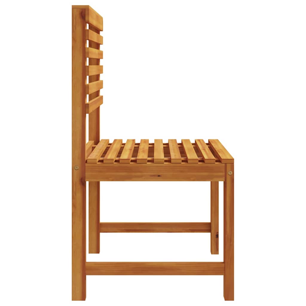 Cadeira de Jardim 2 pcs Castanho 50 x 50 x 91cm