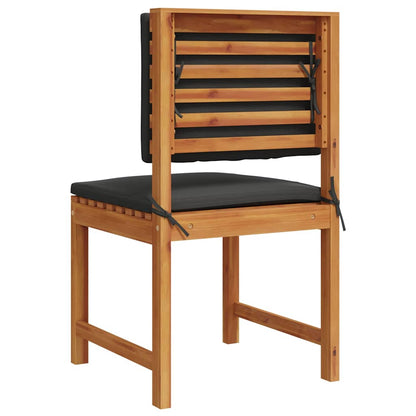 Cadeira de Jardim 2 pcs Castanho 50 x 50 x 91cm