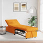 Sofá-Cama Amarelo-escuro 194 x 67 x 37 cm tecido