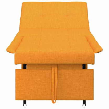 Sofá-Cama Amarelo-escuro 194 x 67 x 37 cm tecido