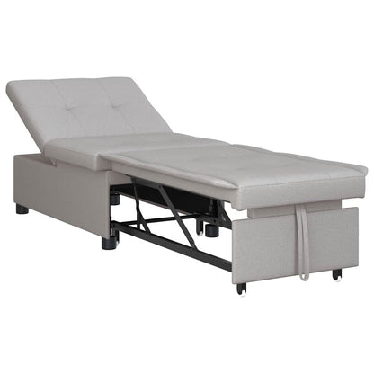 Sofá-Cama Cinzeto 194 x 67 x 37 cm tecido