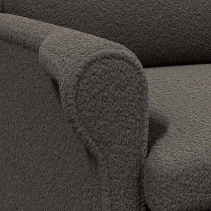 poltrona Cinzento escuro 76 x 94 x 102 cm Tecido Sharpa