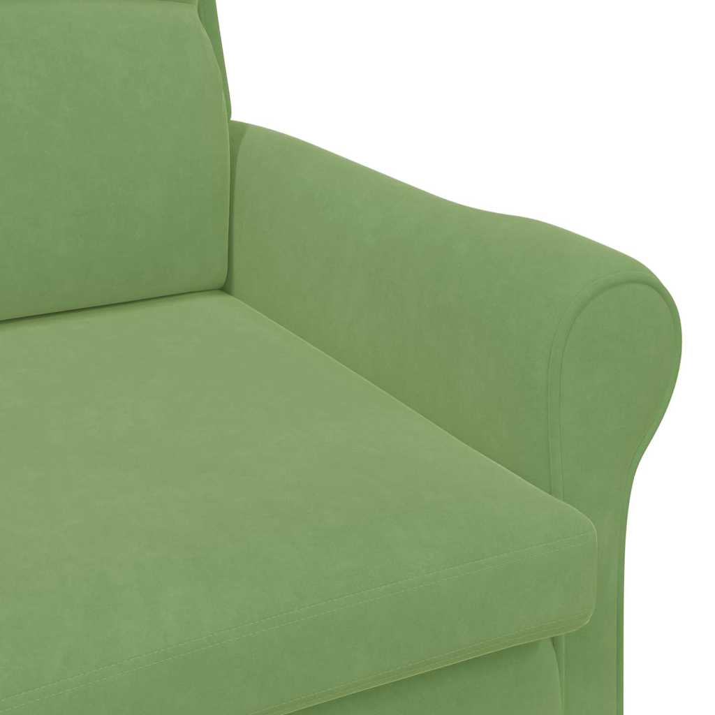 poltrona Verde claro 76 x 94 x 102 cm Veludo