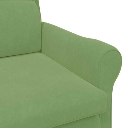 poltrona Verde claro 76 x 94 x 102 cm Veludo