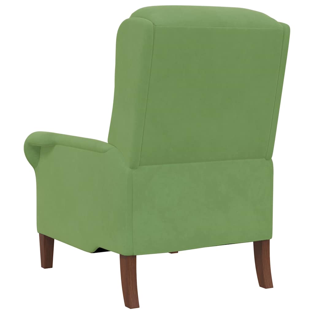 poltrona Verde claro 76 x 94 x 102 cm Veludo