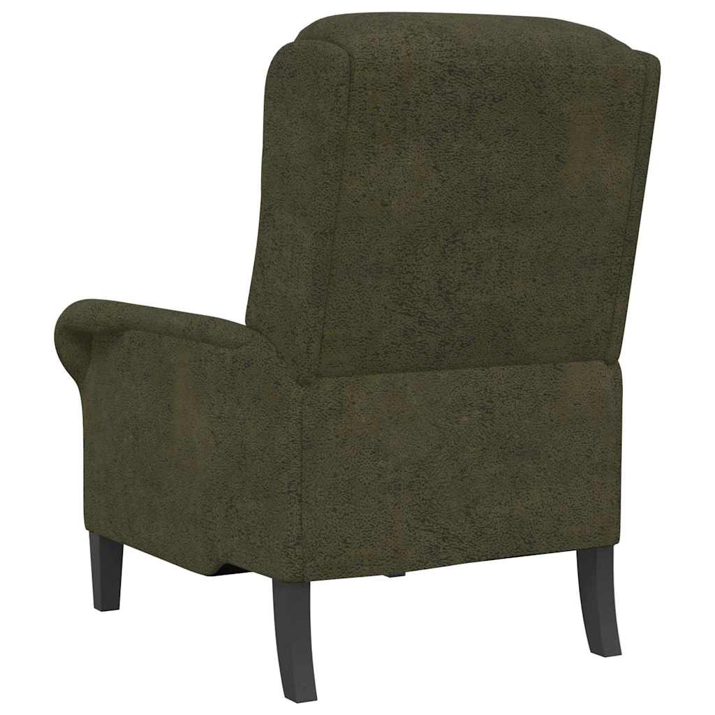 poltrona Verde exército 76 x 94 x 102 cm Couro Sintético