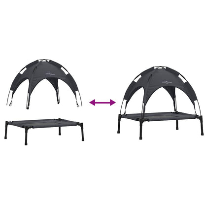 Cama para Cachorro Preto s Aço