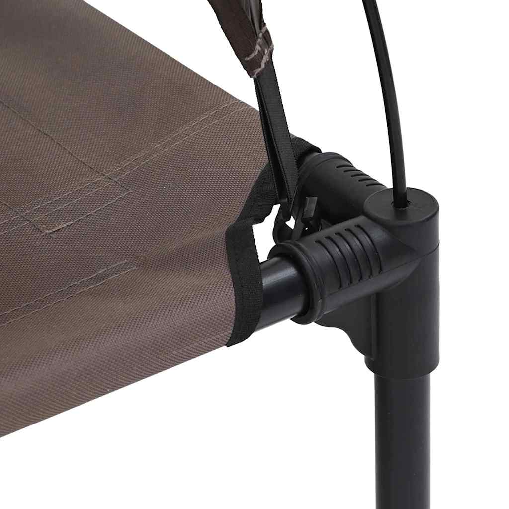 Cama para Cachorro Castanho s Aço