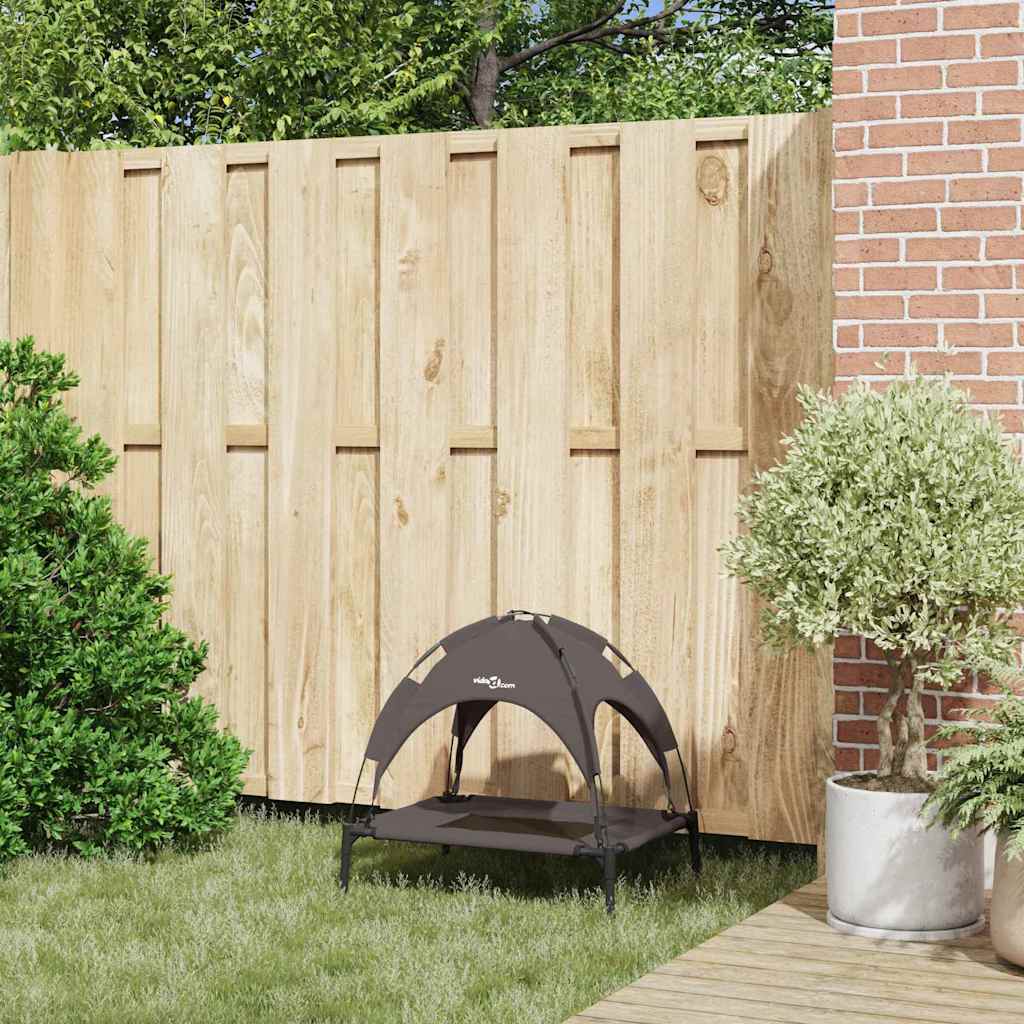 Cama para Cachorro Castanho s Aço
