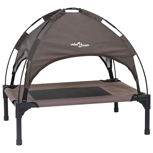 Cama para Cachorro Castanho s Aço
