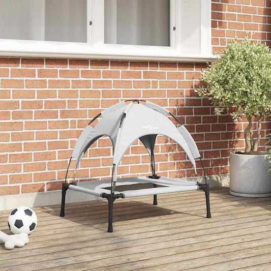 Cama para Cachorro Cinza Prateado s Aço