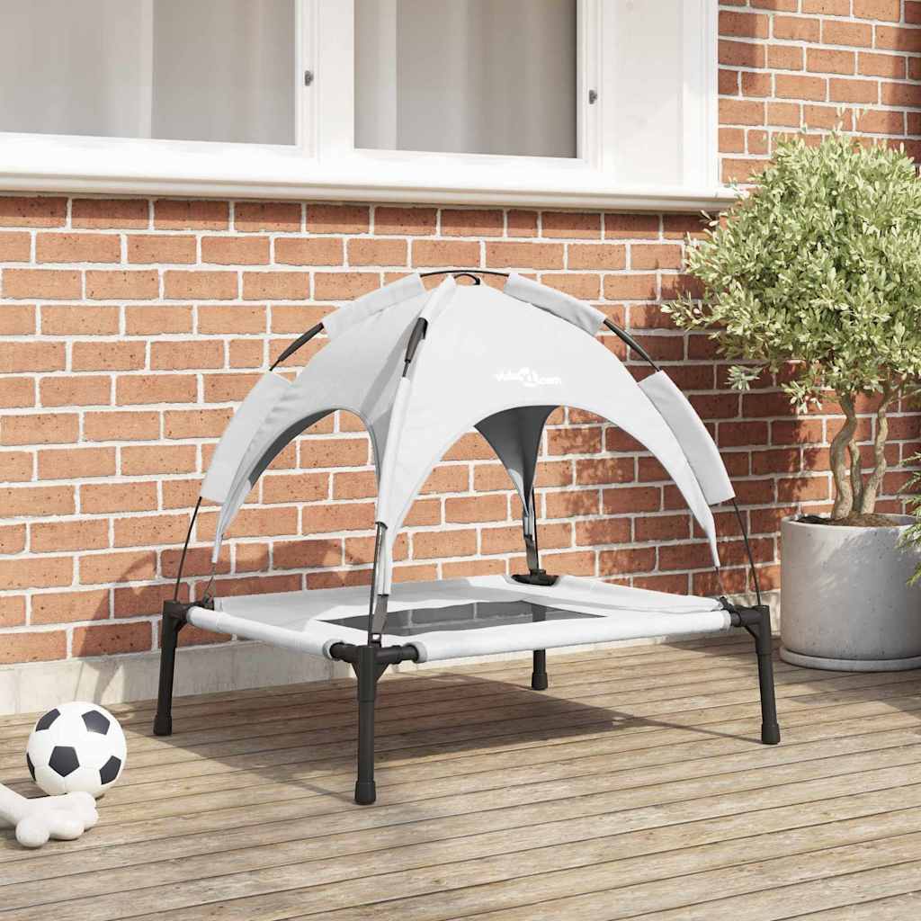 Cama para Cachorro Cinza Prateado m Aço